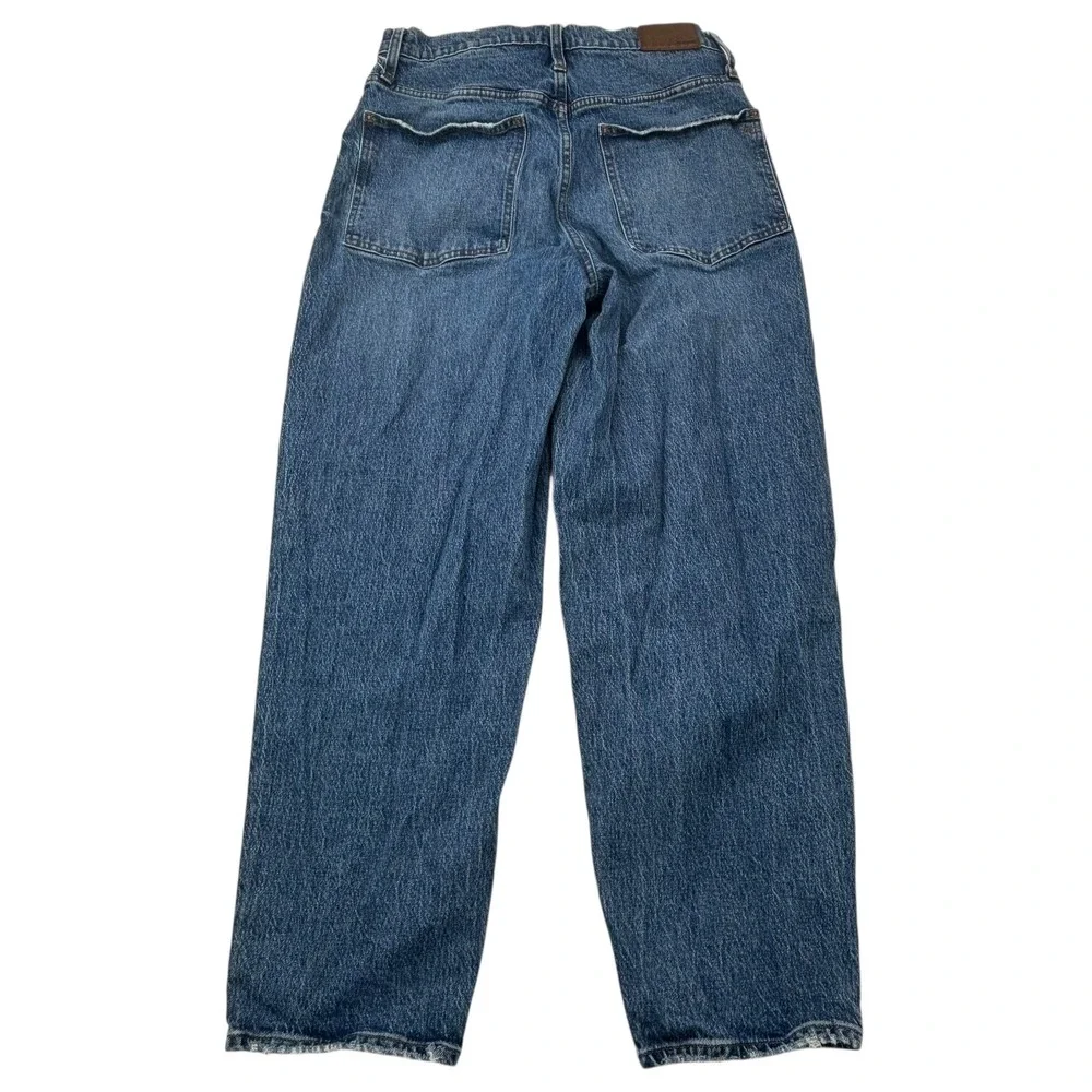 Madewell Women's Size 30T 30 Tall Raw Hems Balloon Jeans 27.5" Inseam - Picture 16 of 16